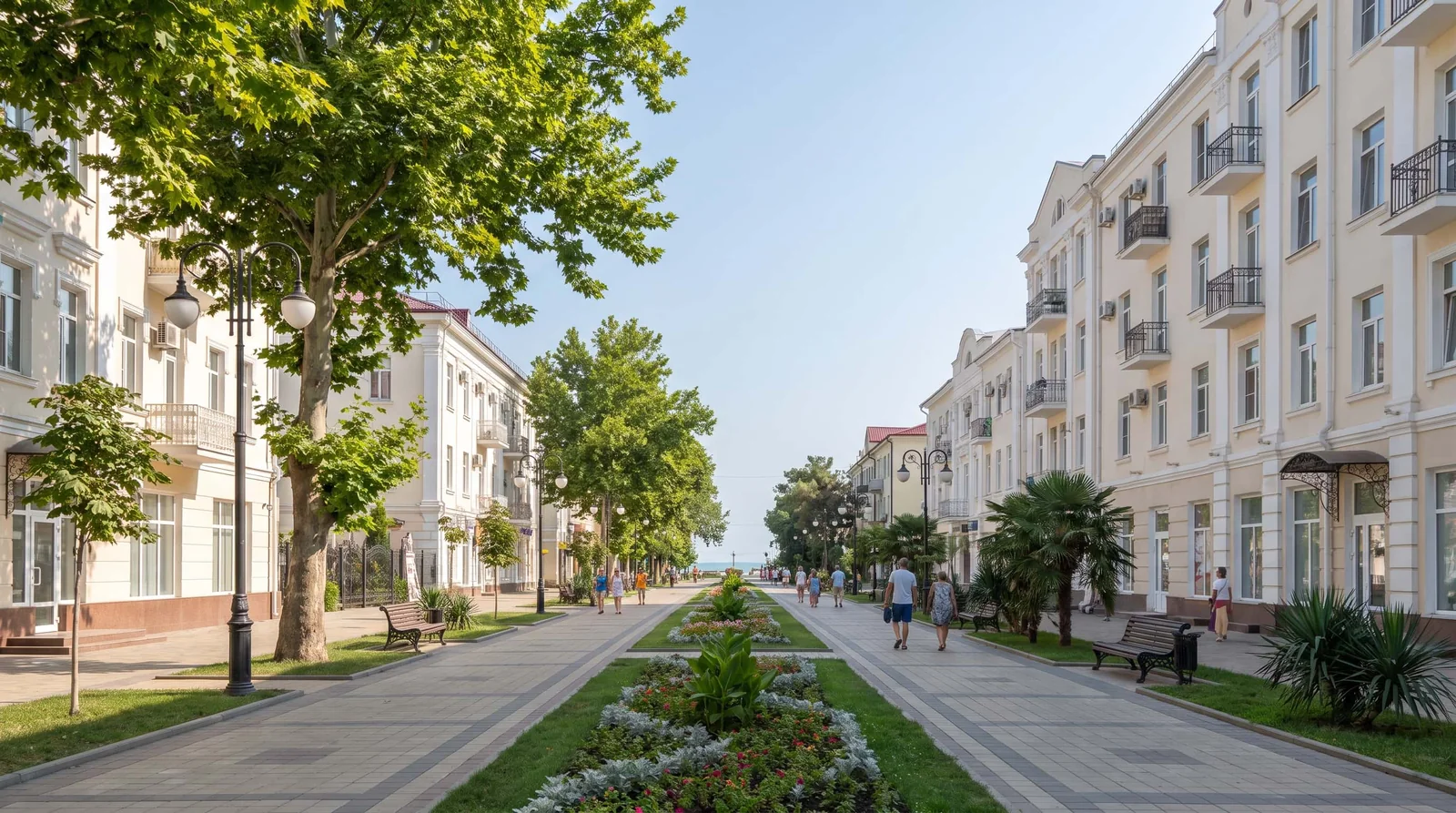 Центральный район Анапы