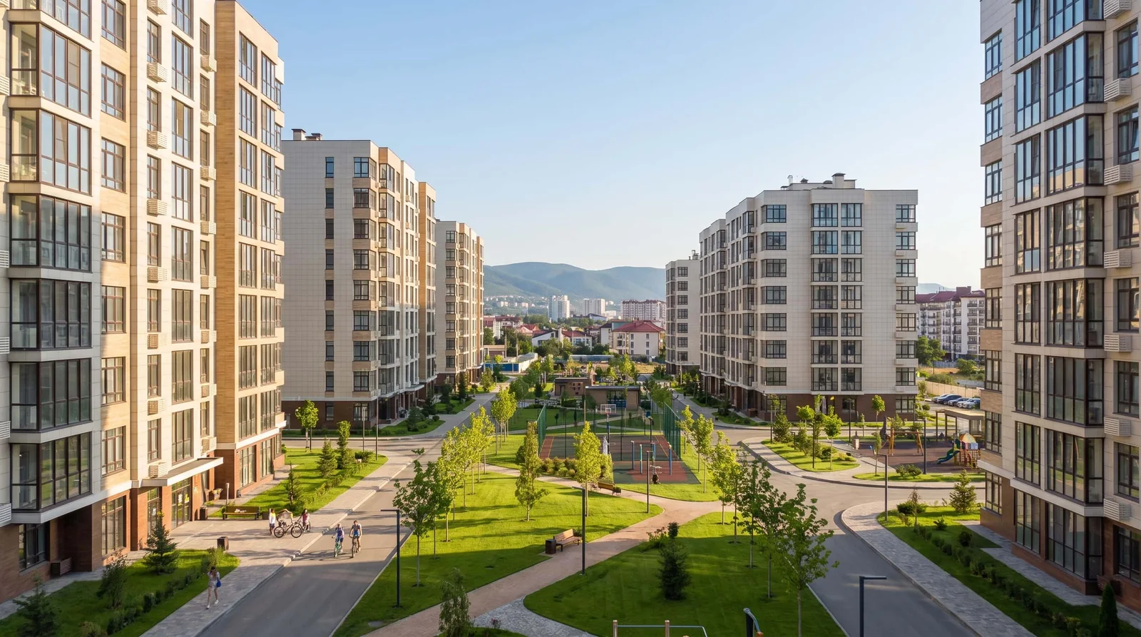 Микрорайоны 3А и 3Б в Анапе