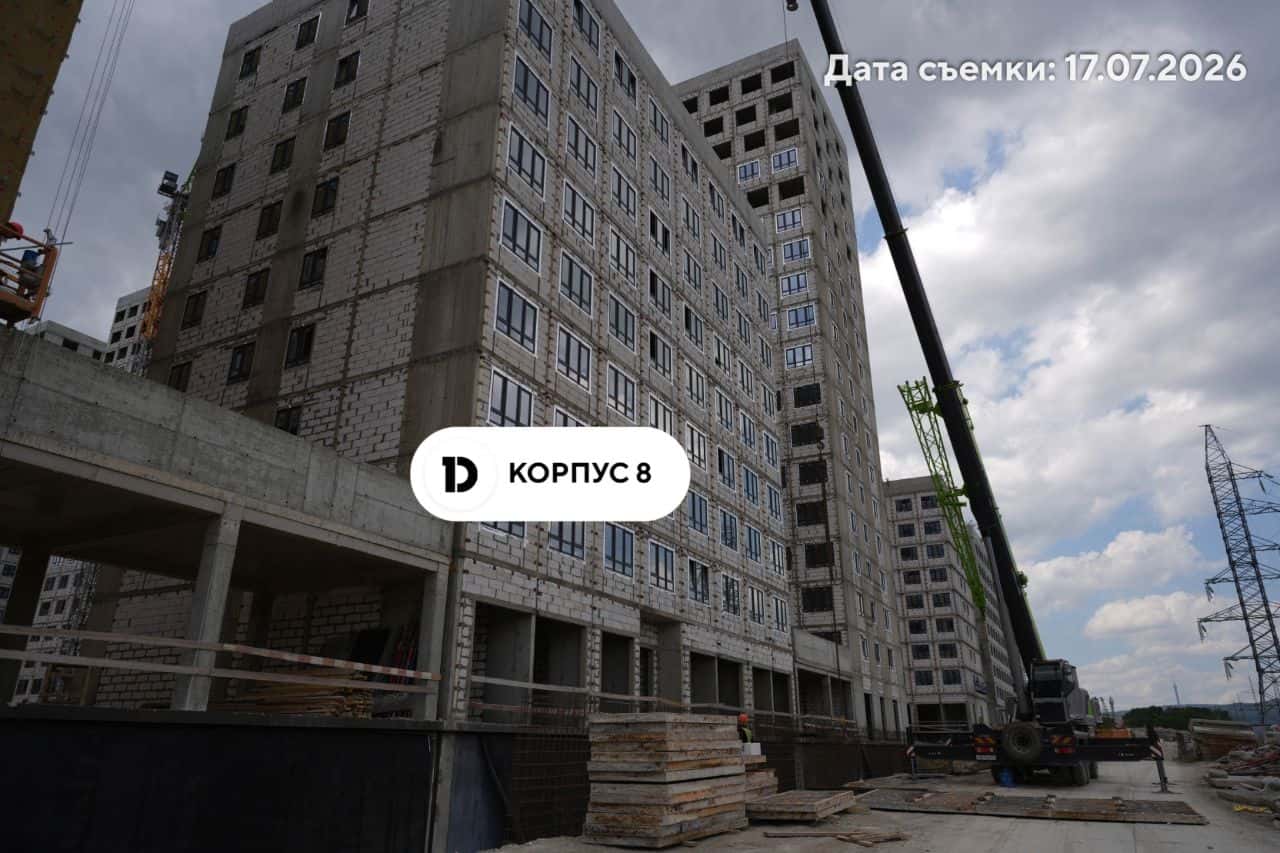 Корпус 8 ЖК Порто Ново, июль 2026 года